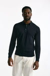 Polo BRADWELL in cotone sea island blu men John smedley - 2