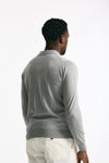 Polo BRADWELL in cotone sea island grigio men John smedley - 3