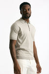 Polo ADRIAN in cotone sea island beige men John smedley - 4