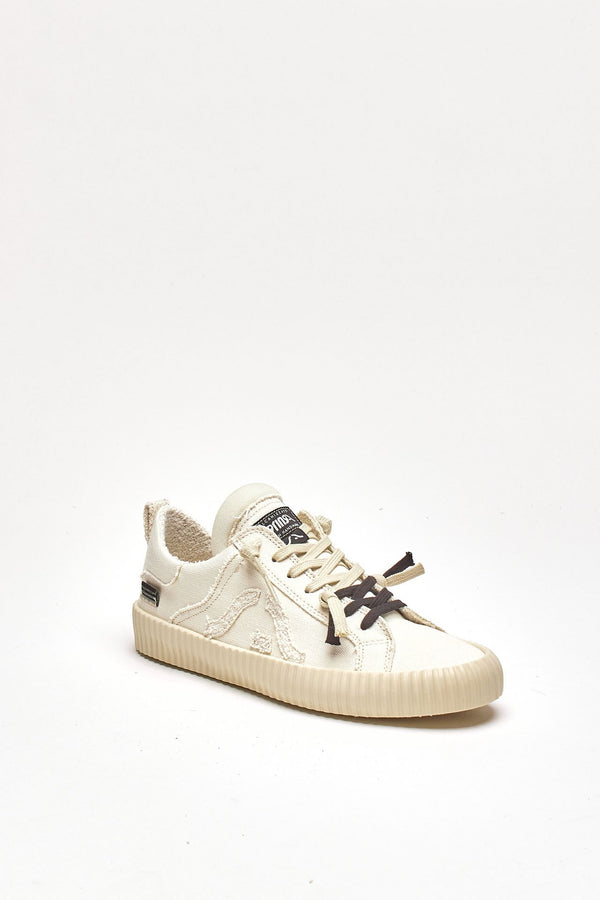 Sneakers SPRINGA WAVY in tela panna men Springa