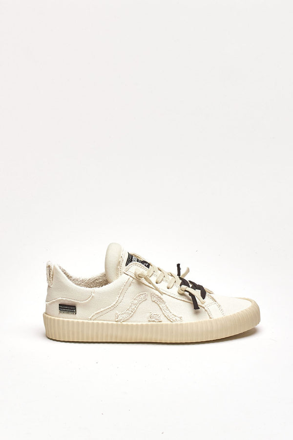 Sneakers SPRINGA WAVY in tela panna men Springa