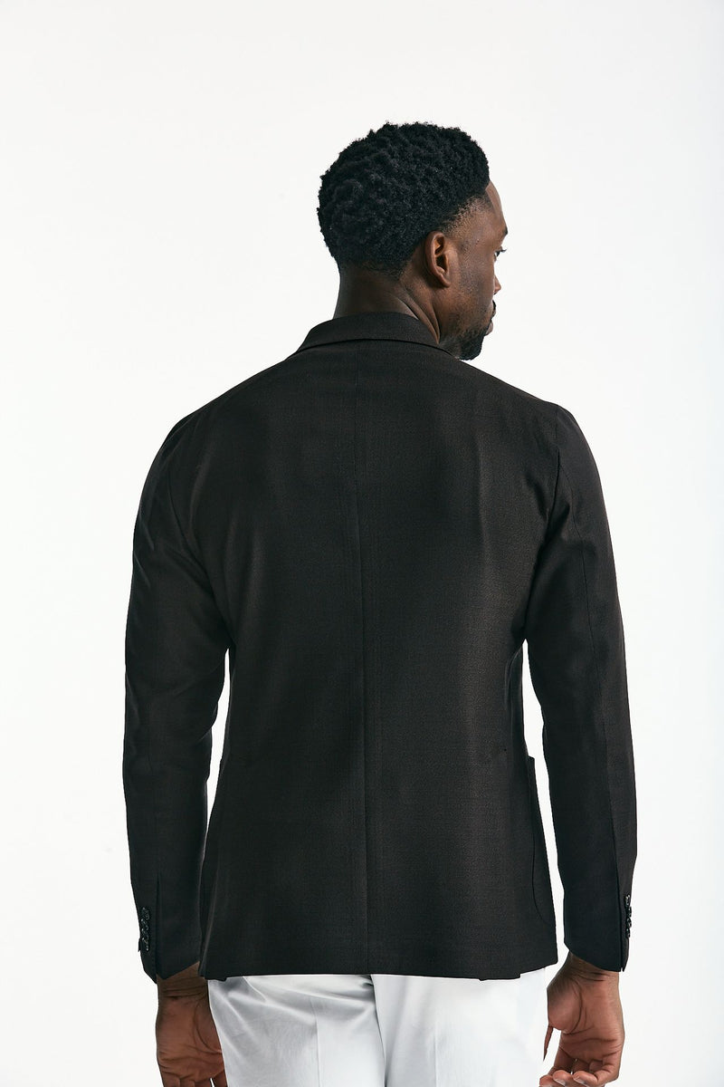 Giacca doppiopetto MONTECARLO marrone men Tagliatore - 3