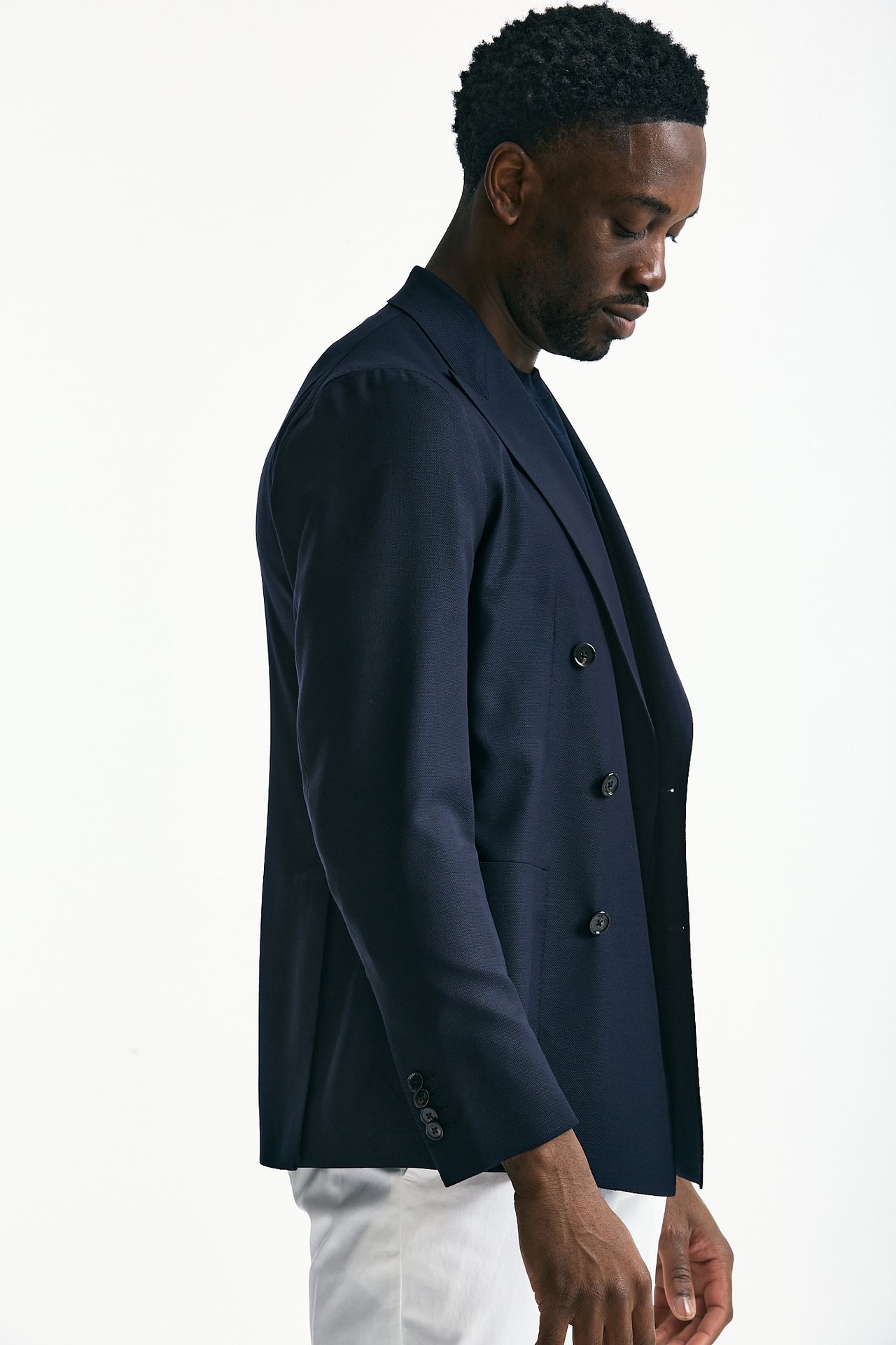 Giacca doppiopetto MONTECARLO blu men Tagliatore - 4