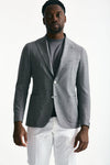 Giacca monopetto MONTECARLO grigio men Tagliatore - 5