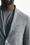Giacca monopetto MONTECARLO grigio men Tagliatore - 6