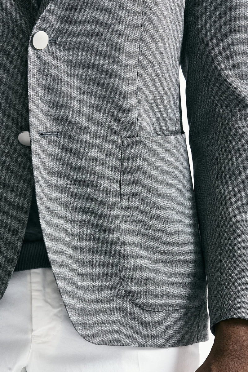 Giacca monopetto MONTECARLO grigio men Tagliatore - 7