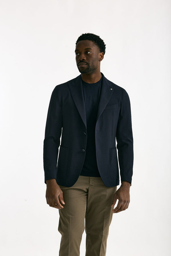 Giacca monopetto MONTECARLO blu men Tagliatore