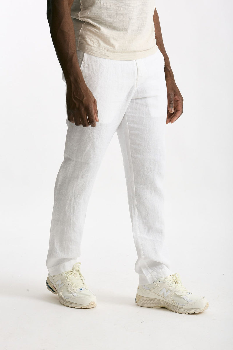 Pantalone in lino bianco men Transit uomo - 1
