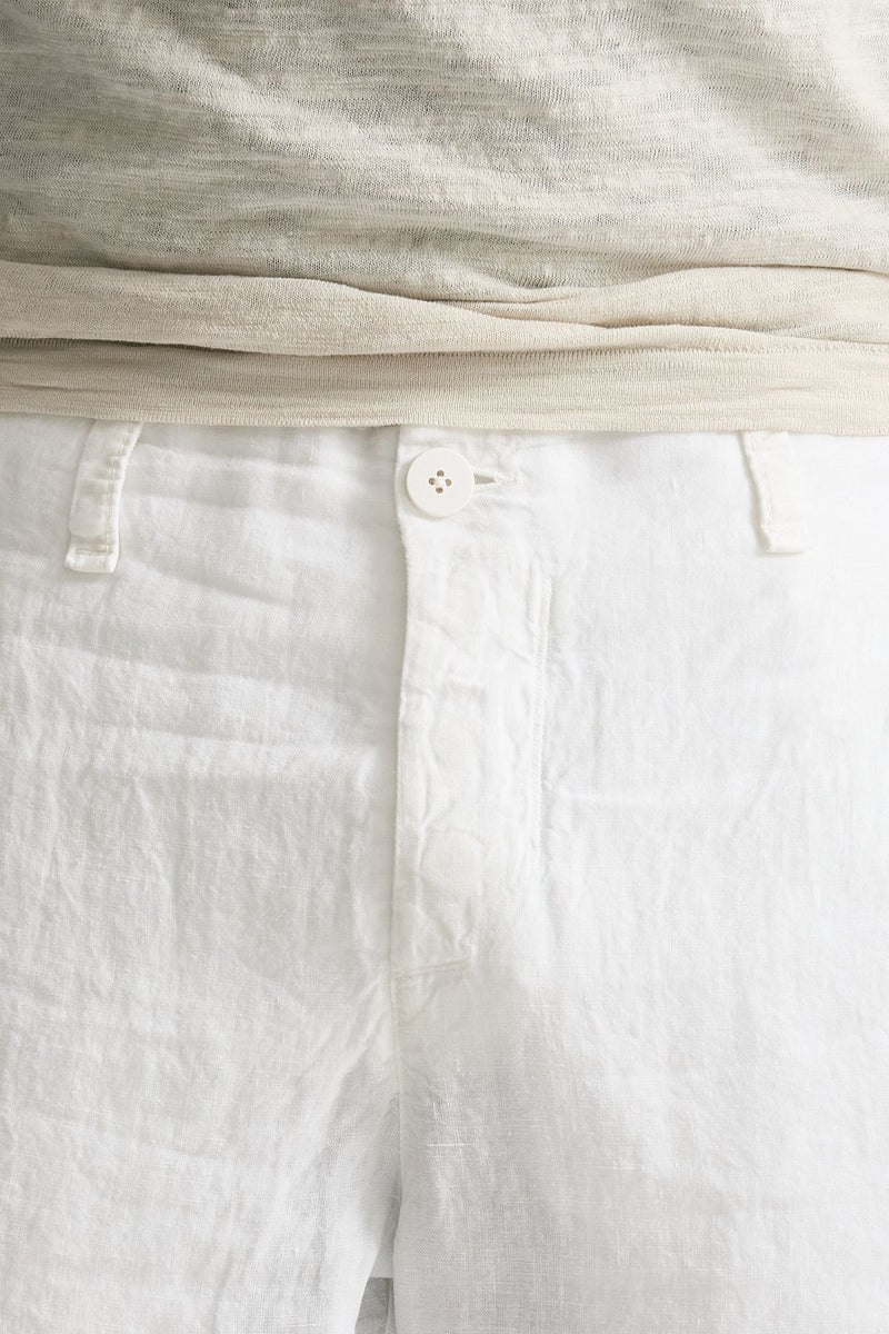 Pantalone in lino bianco men Transit uomo - 5