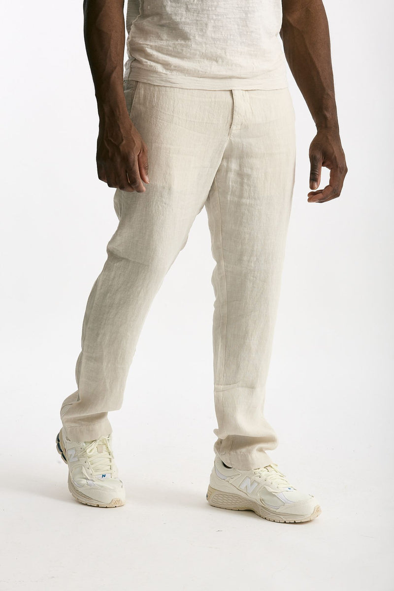 Pantalone in lino beige men Transit uomo - 4