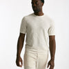 T shirt in cotone e lino beige men Transit uomo - 7