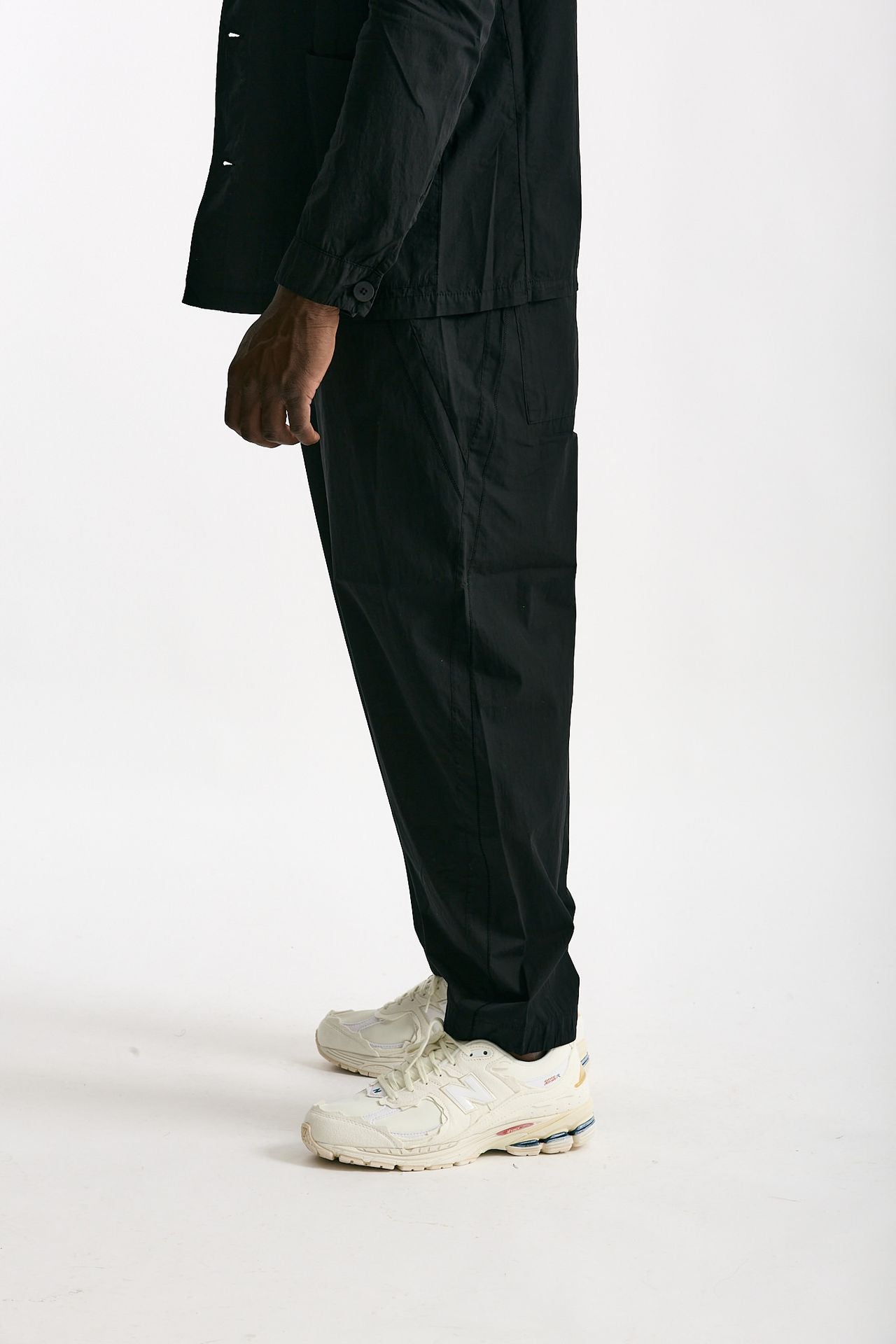 Pantalone in cotone nero men Transit uomo - 3