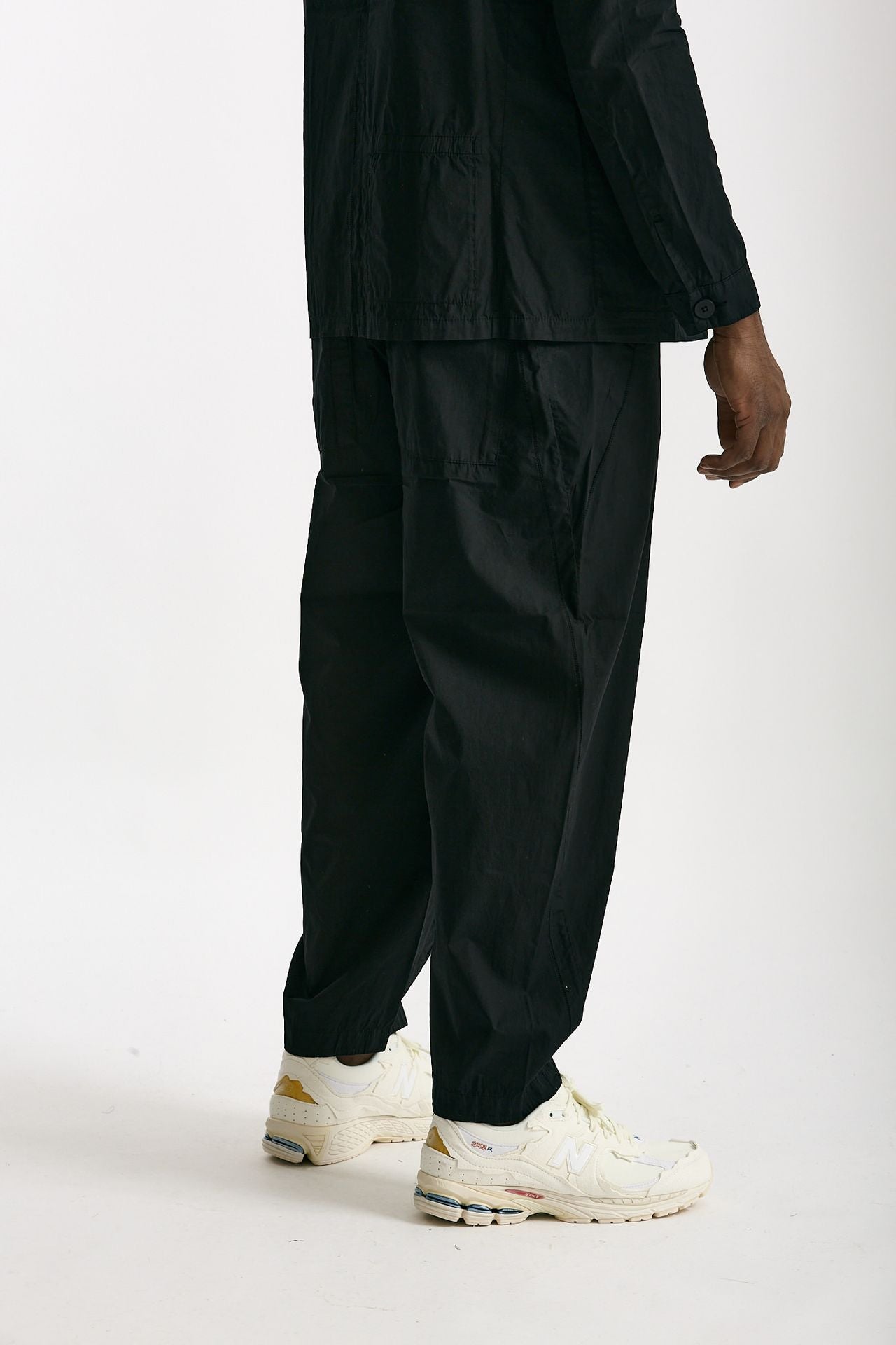 Pantalone in cotone nero men Transit uomo - 4