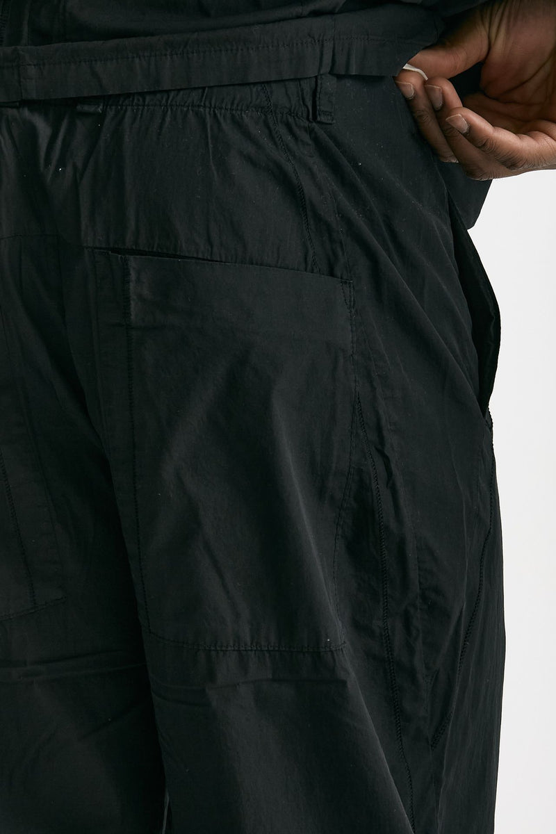Pantalone in cotone nero men Transit uomo - 5