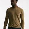 T shirt in cotone e lino cammello men Transit uomo - 7