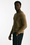 T shirt in cotone e lino cammello men Transit uomo - 3