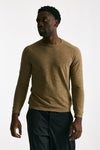 T shirt in cotone e lino cammello men Transit uomo - 2