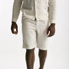 Bermuda in lino beige men Transit uomo - 8