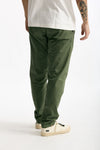 Pantalone in cotone stretch verde men White sand - 3