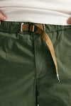 Pantalone in cotone stretch verde men White sand - 5