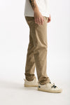 Pantalone in cotone stretch cammello men White sand - 3