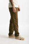 Pantalone in lyocell lino e cotone cammello men White sand - 1