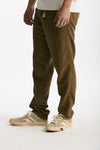 Pantalone in lyocell lino e cotone cammello men White sand - 4