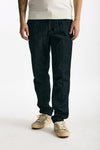 Pantalone in cotone fermo chambray blu men White sand - 1