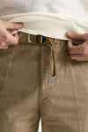 Bermuda in cotone e lino stretch beige men White sand - 6