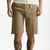 Bermuda in cotone e lino stretch beige men White sand - 8