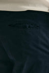 Bermuda in cotone e lino stretch blu men White sand - 7