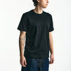 T-shirt in cotone e modale nero men Woc - 6