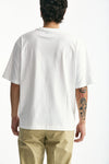 T-shirt in cotone bianco men Woc - 3
