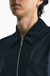 Camicia mezza manica blu men Woc - 6