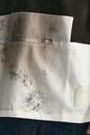 Polo in coton marrone e bianco men Woc - 6