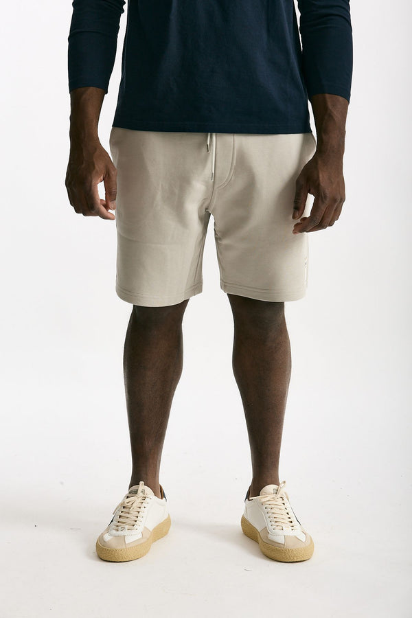 Bermuda felpa in cotone beige men Woc