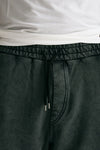Bermuda felpa in cotone grigio men Woc - 5