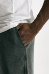 Bermuda felpa in cotone grigio men Woc - 6