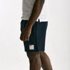Bermuda felpa in cotone blu men Woc - 9