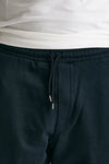 Bermuda felpa in cotone blu men Woc - 5