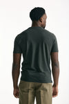 T shirt Icecotton in cotone verde scuro men Zanone - 2