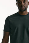 T shirt Icecotton in cotone verde scuro men Zanone - 4
