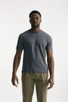 T shirt Icecotton in cotone grigio men Zanone - 1