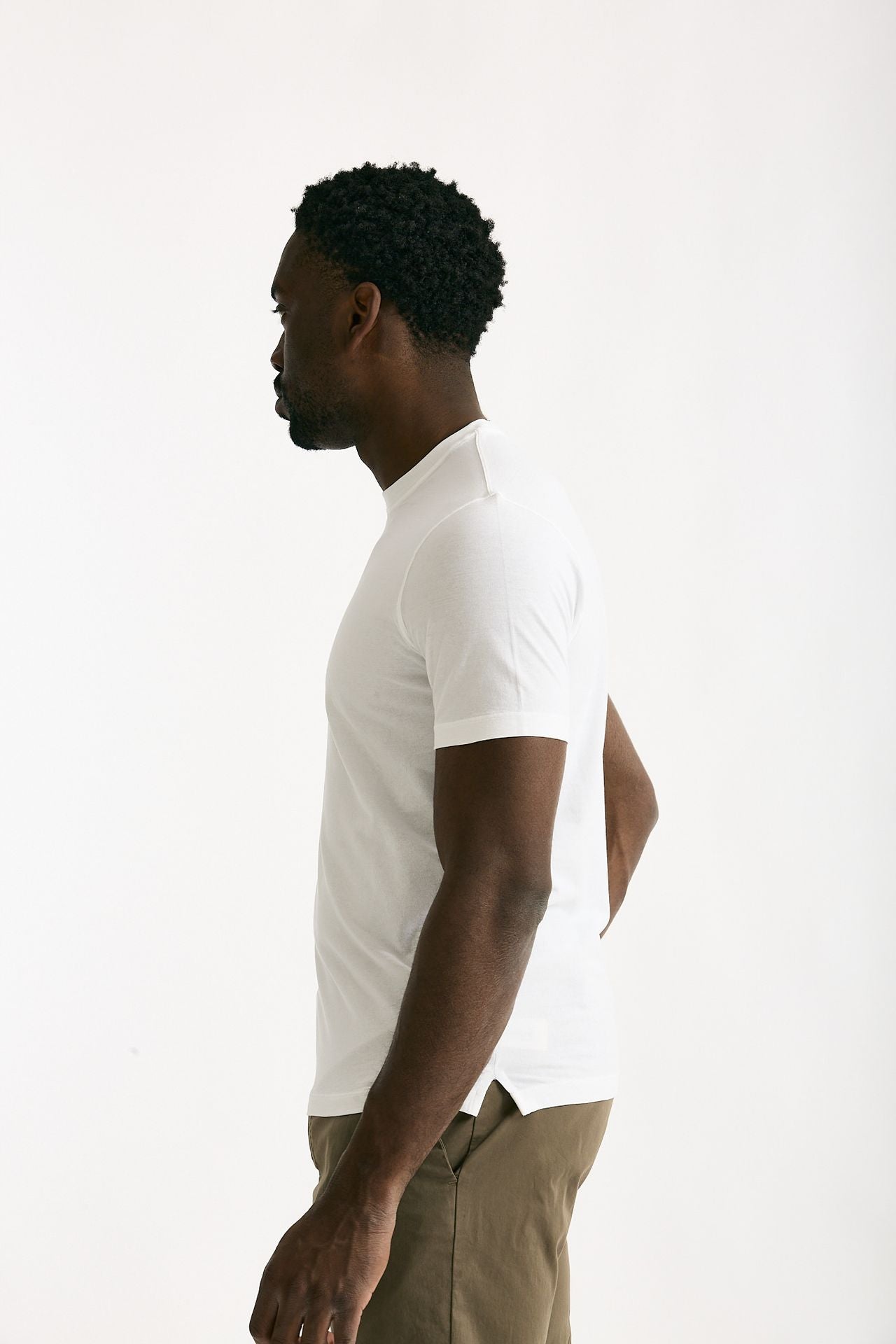 T shirt in cotone bianco Icecotton men Zanone - 3