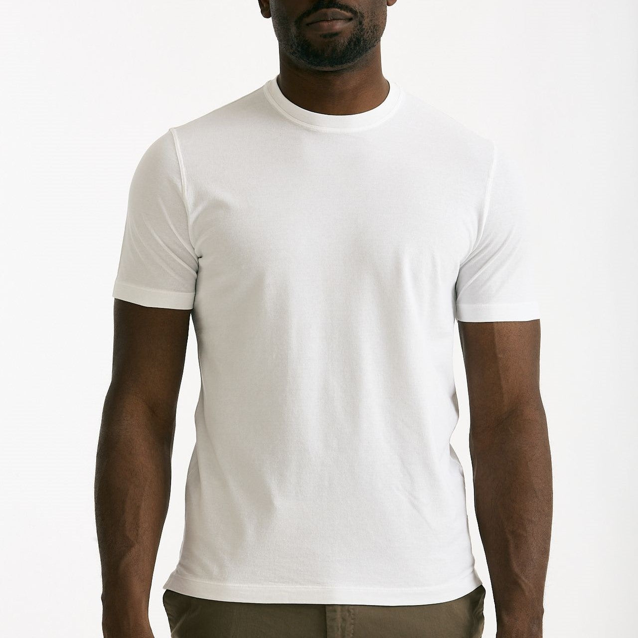 T shirt in cotone bianco Icecotton men Zanone - 6