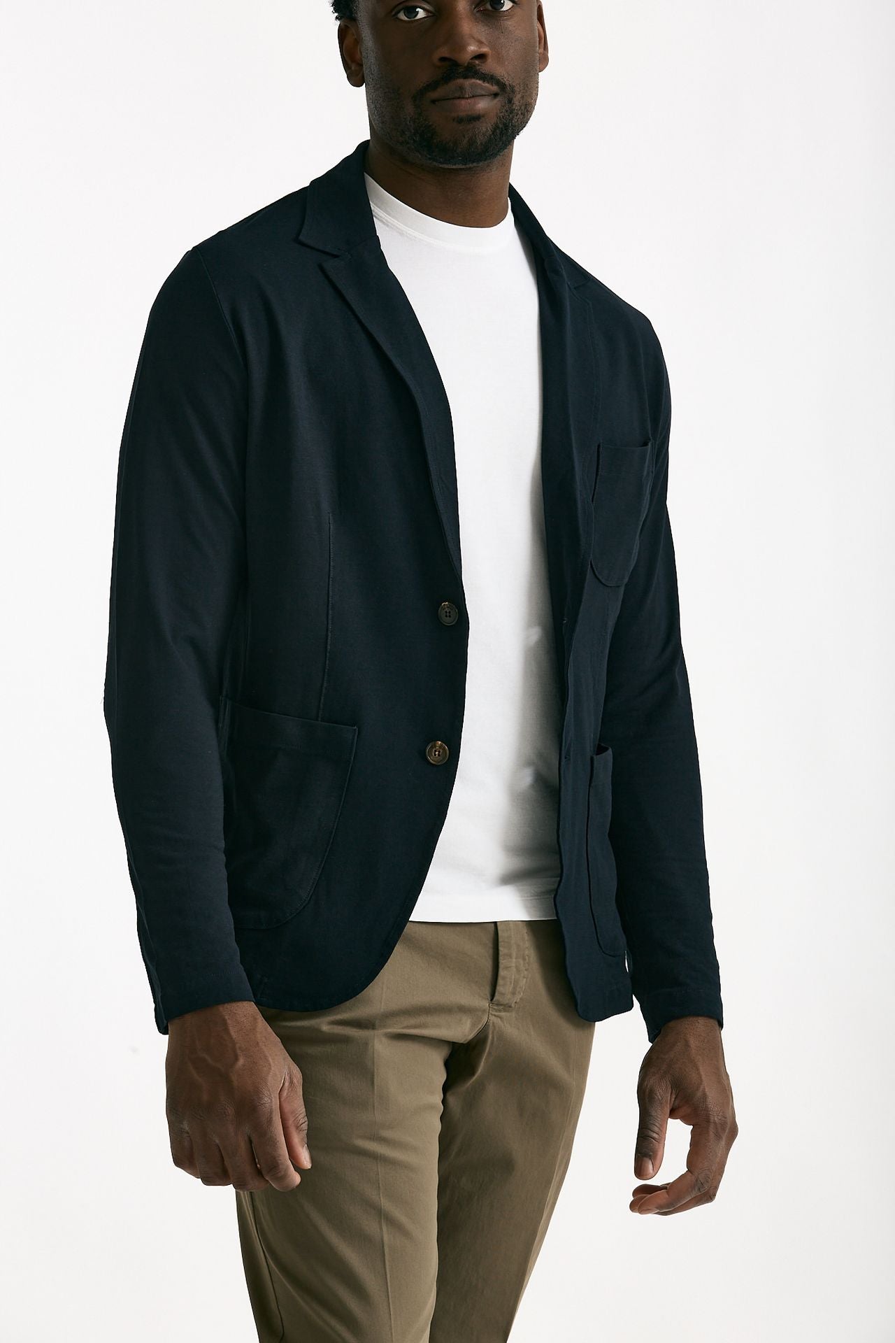 Giacca in cotone blu Icecotton men Zanone - 3