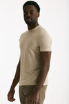 T shirt in cotone beige Icecotton men Zanone - 2