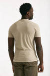 T shirt in cotone beige Icecotton men Zanone - 3