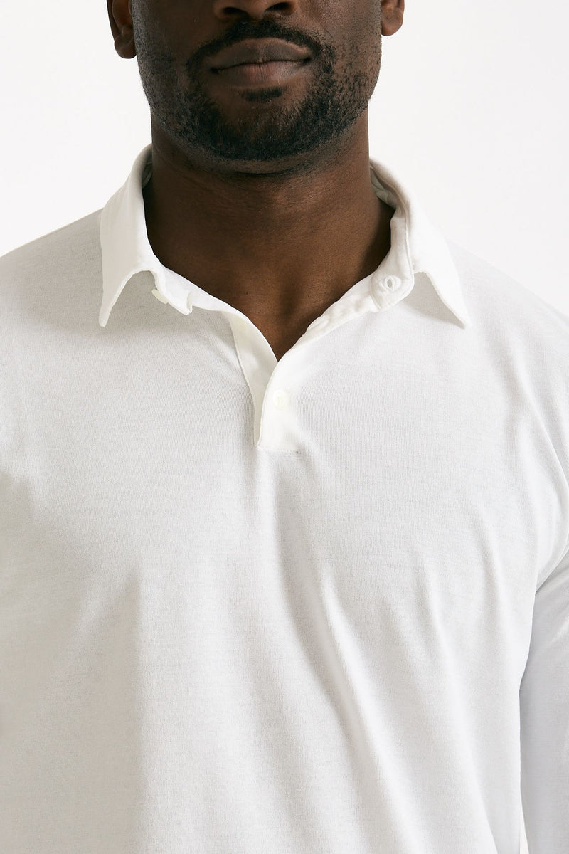 Polo in cotone bianco Icecotton men Zanone - 5