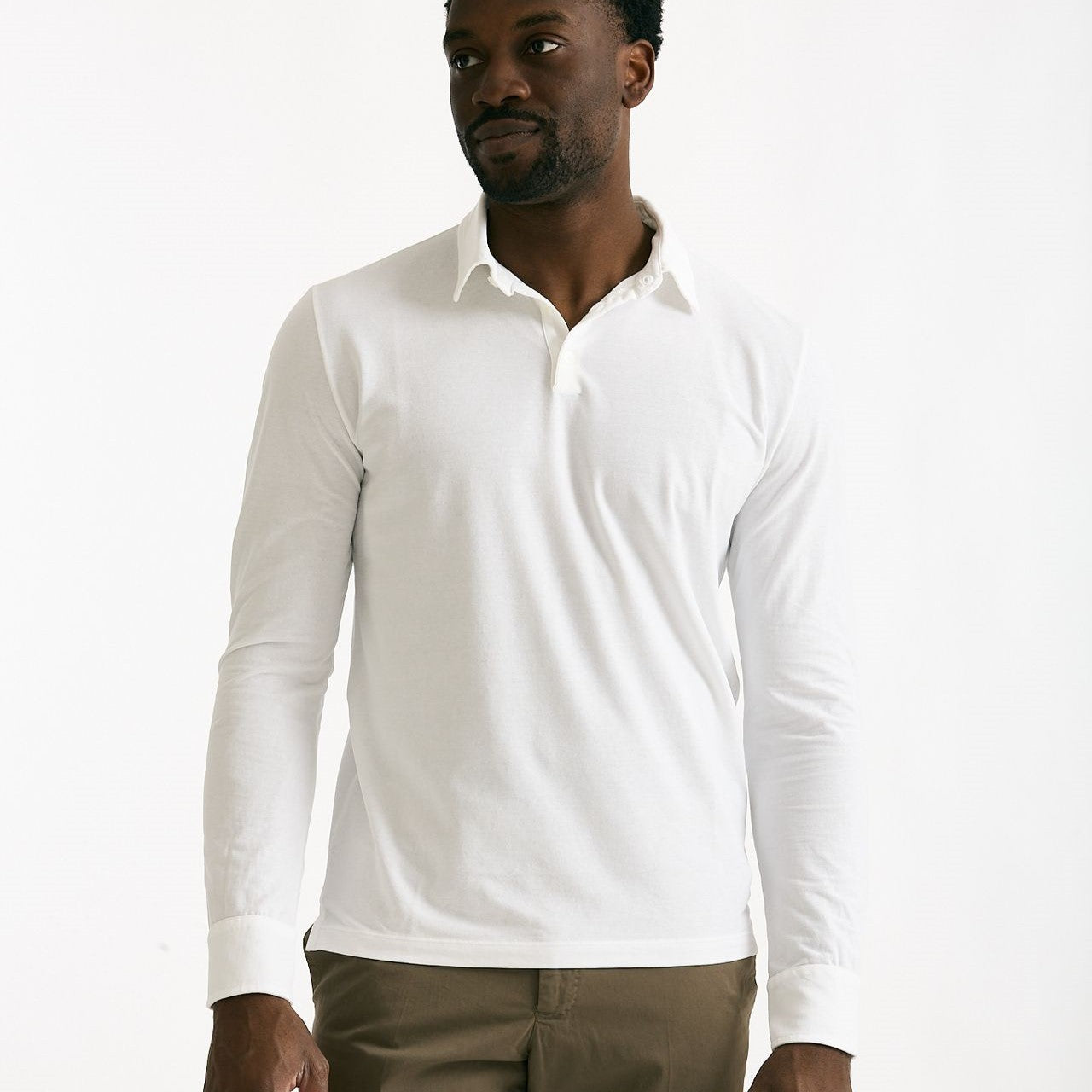 Polo in cotone bianco Icecotton men Zanone - 7